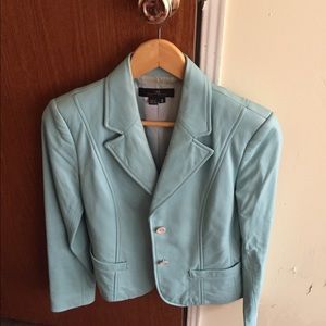 Ladies leather jacket. Size 2
